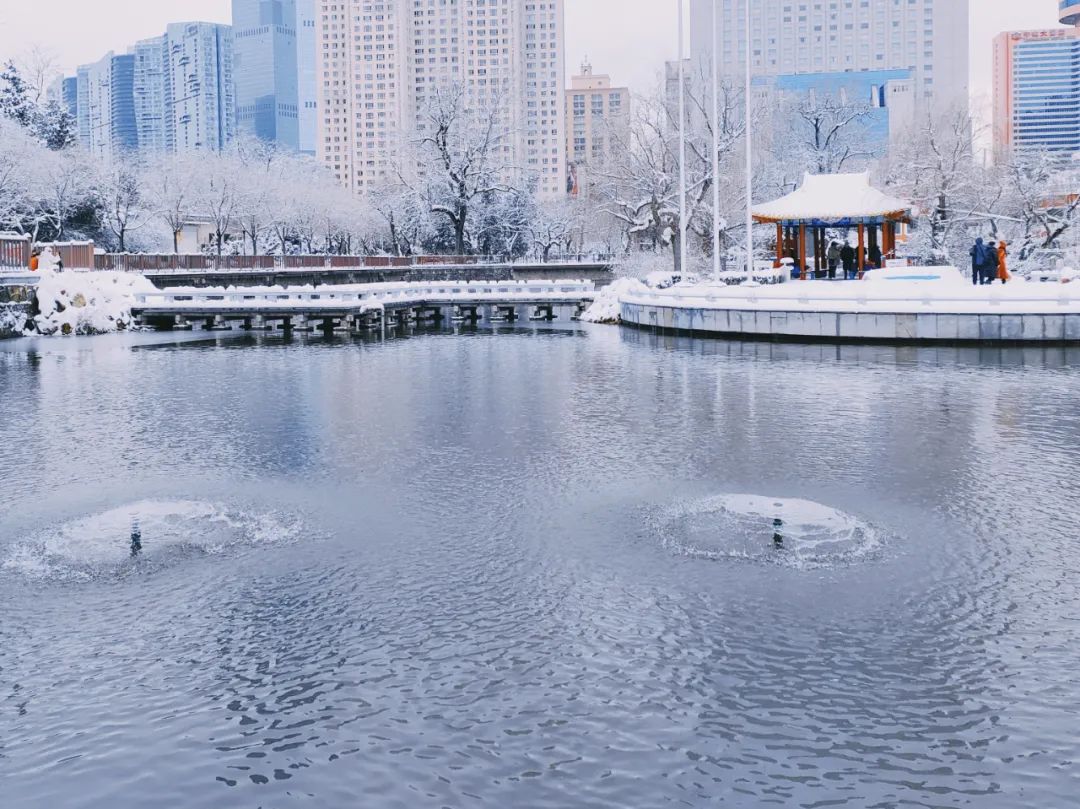 大连劳动公园冰雪世界图片