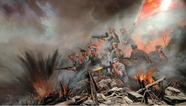 北京红色征程宣讲团一行到红军长征湘江战役纪念园凭吊先烈