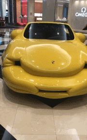 最新款保时捷被一只蜜蜂蛰了.你这碰瓷也不专业啊!