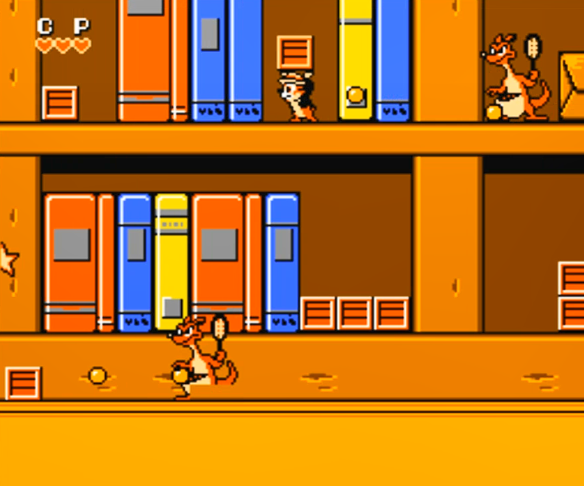 fc松鼠大作战1,互相坑害的游戏!里面的隐藏招式你发现没?