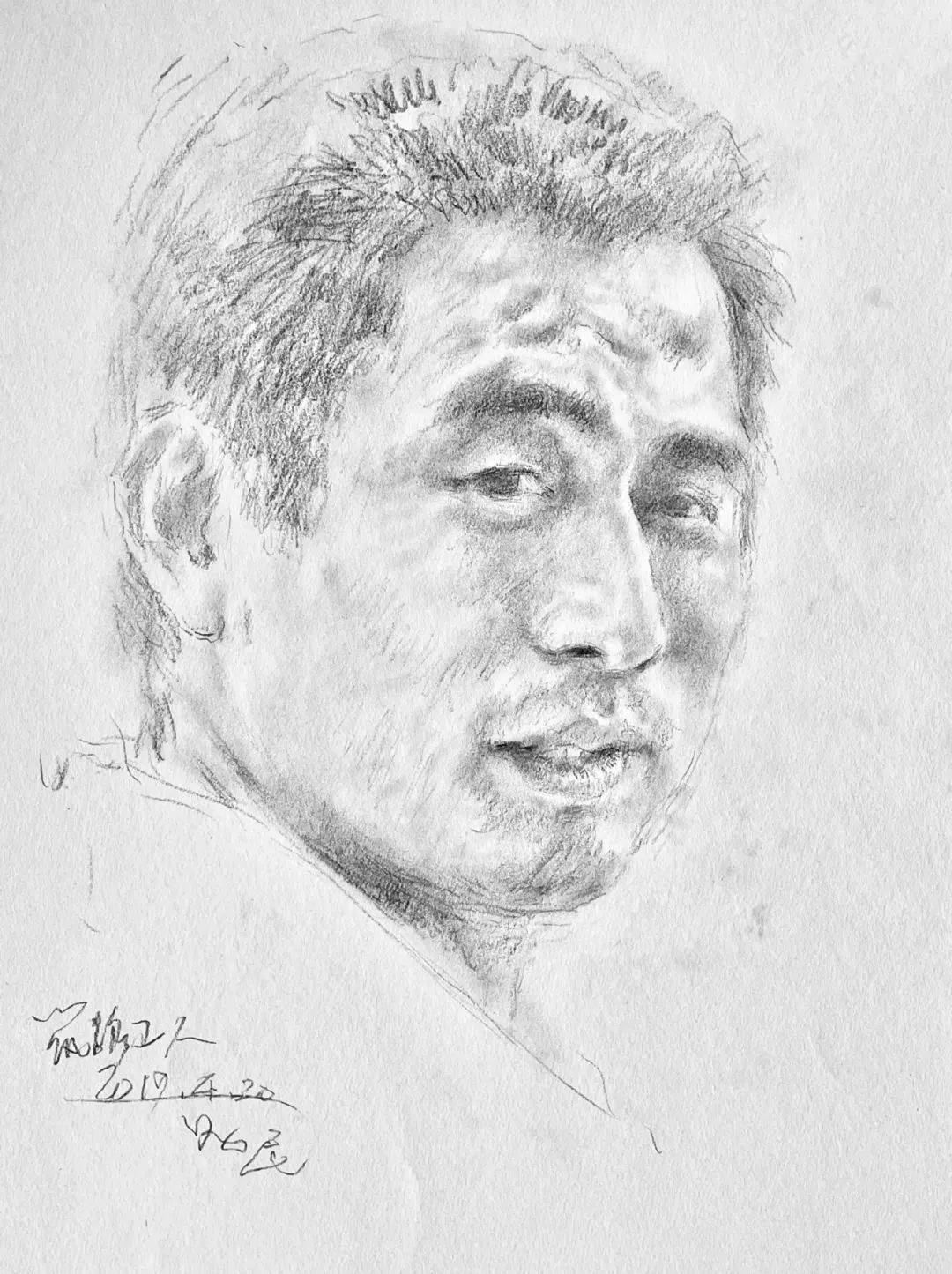 不愧是央美教授,速写和素描画得极为精彩!孙为民老师作品欣赏