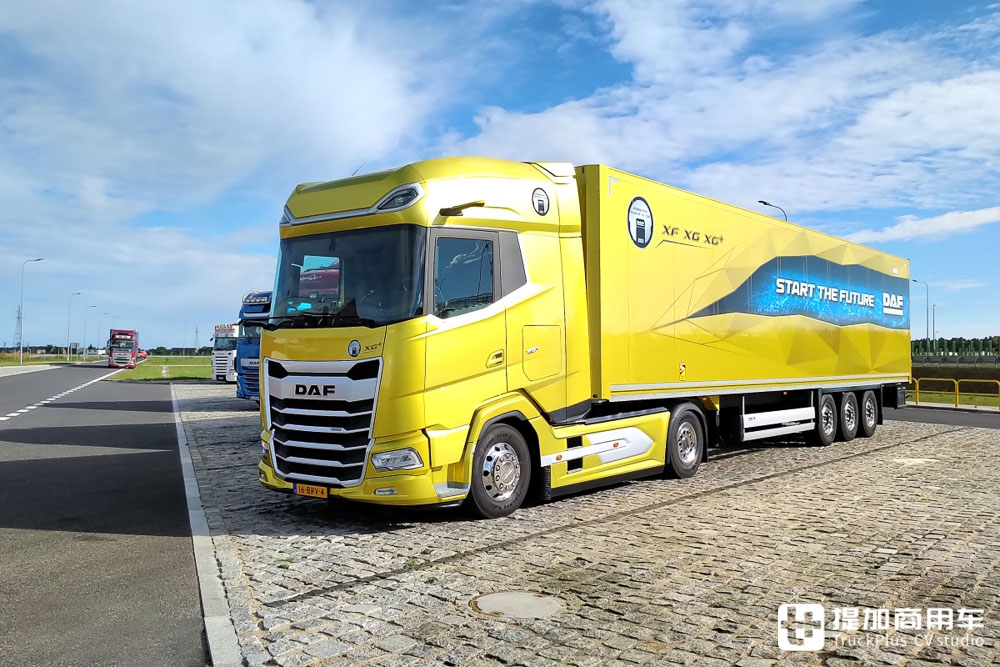 满载均速超80,综合路况,达夫xg 牵引车百公里油耗只有22.25升?