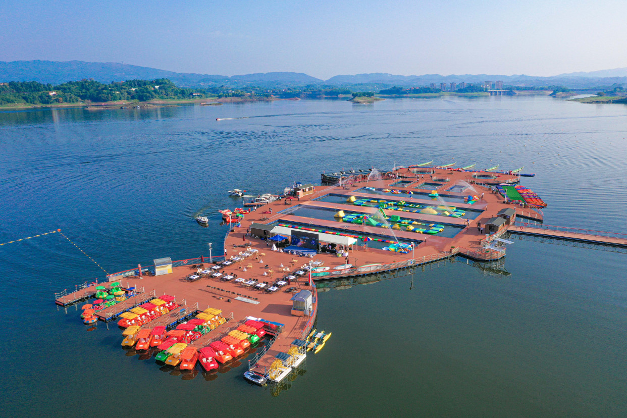 重庆夏天玩水新去处,长寿湖水上欢乐世界(含攻略)