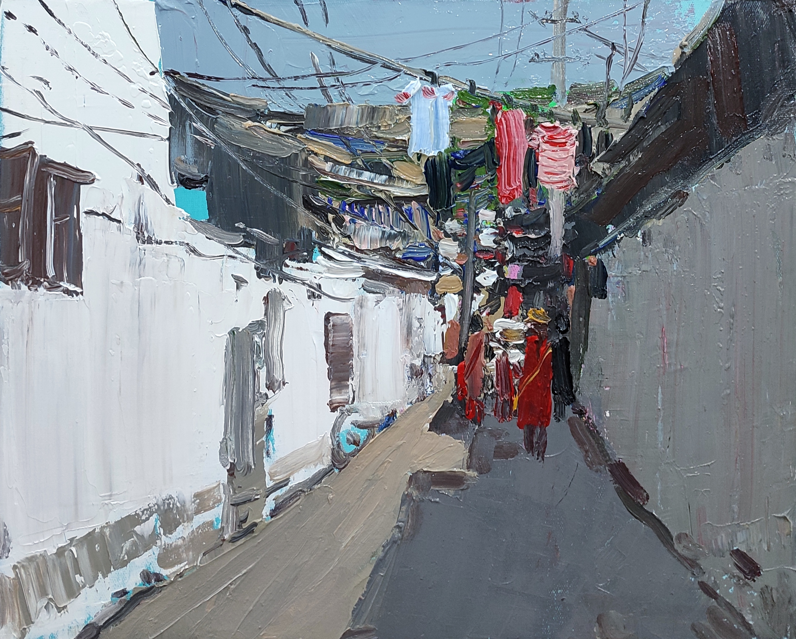 艺盘书画推荐艺术家覃宝谋——油画作品欣赏