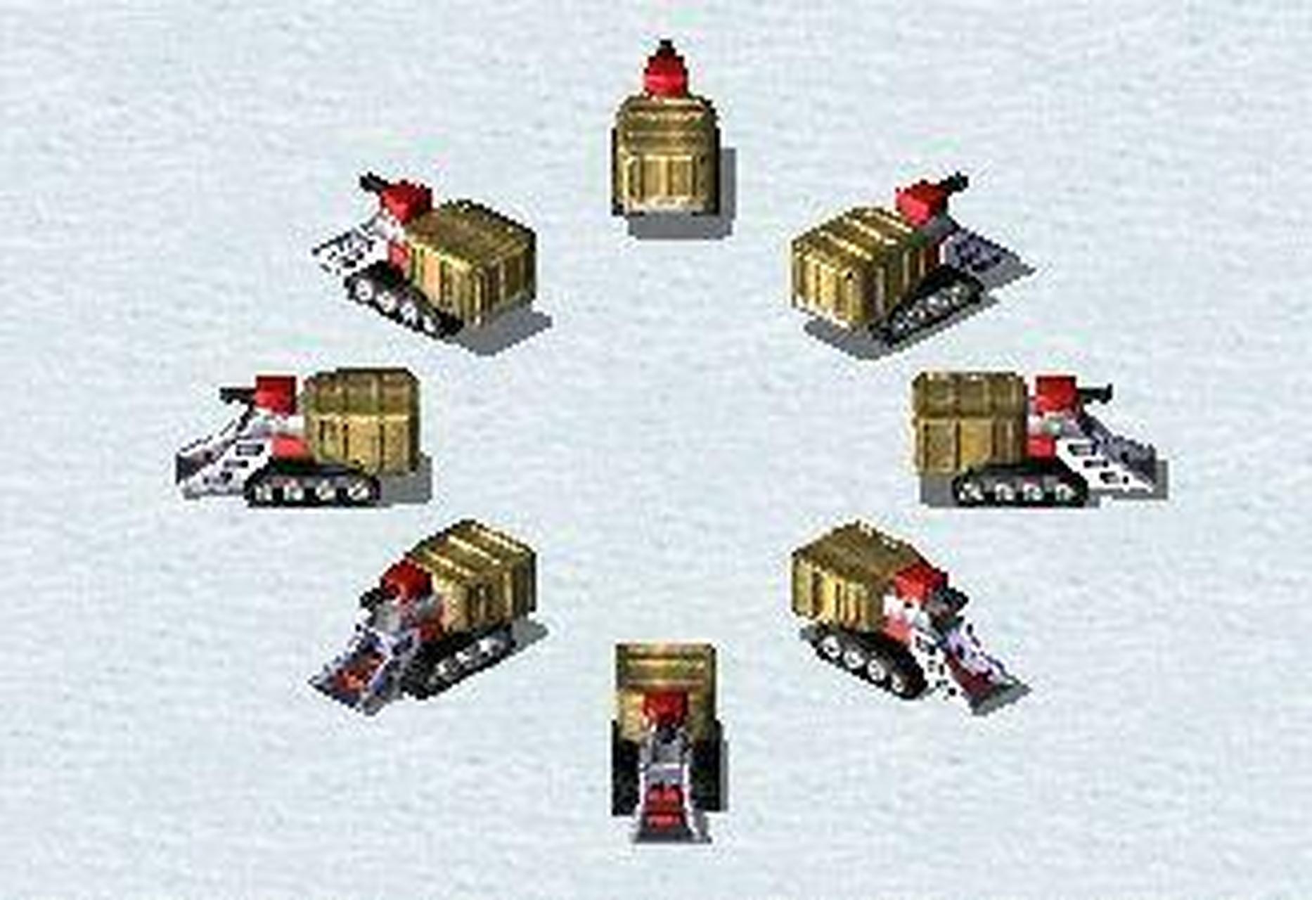 红警苏联武装采矿车,上可采矿下可冲锋一车多用犀牛坦克的好兄弟