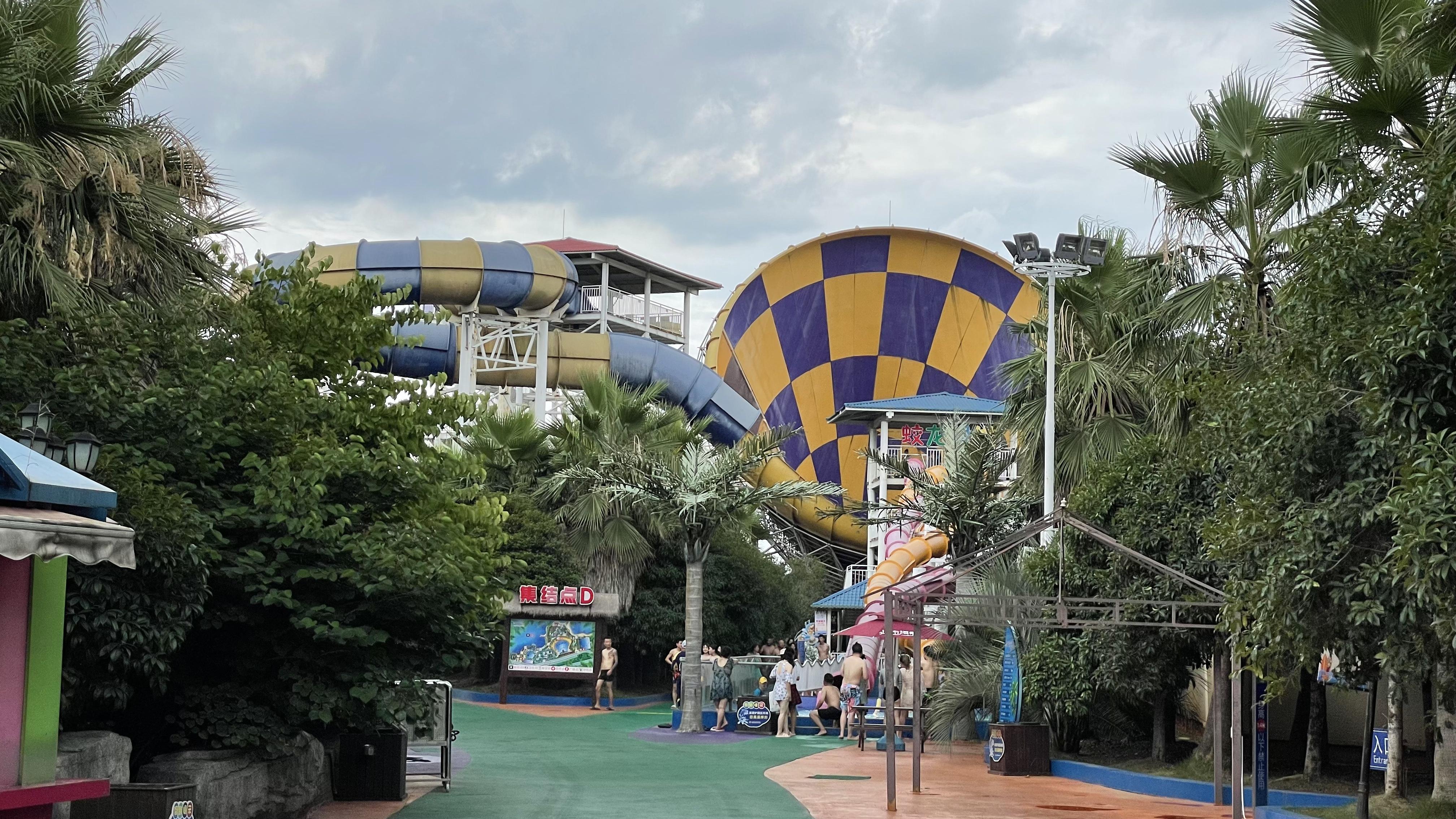 长沙周边游,昭山城市海景水上乐园,夏日消暑的绝佳去处