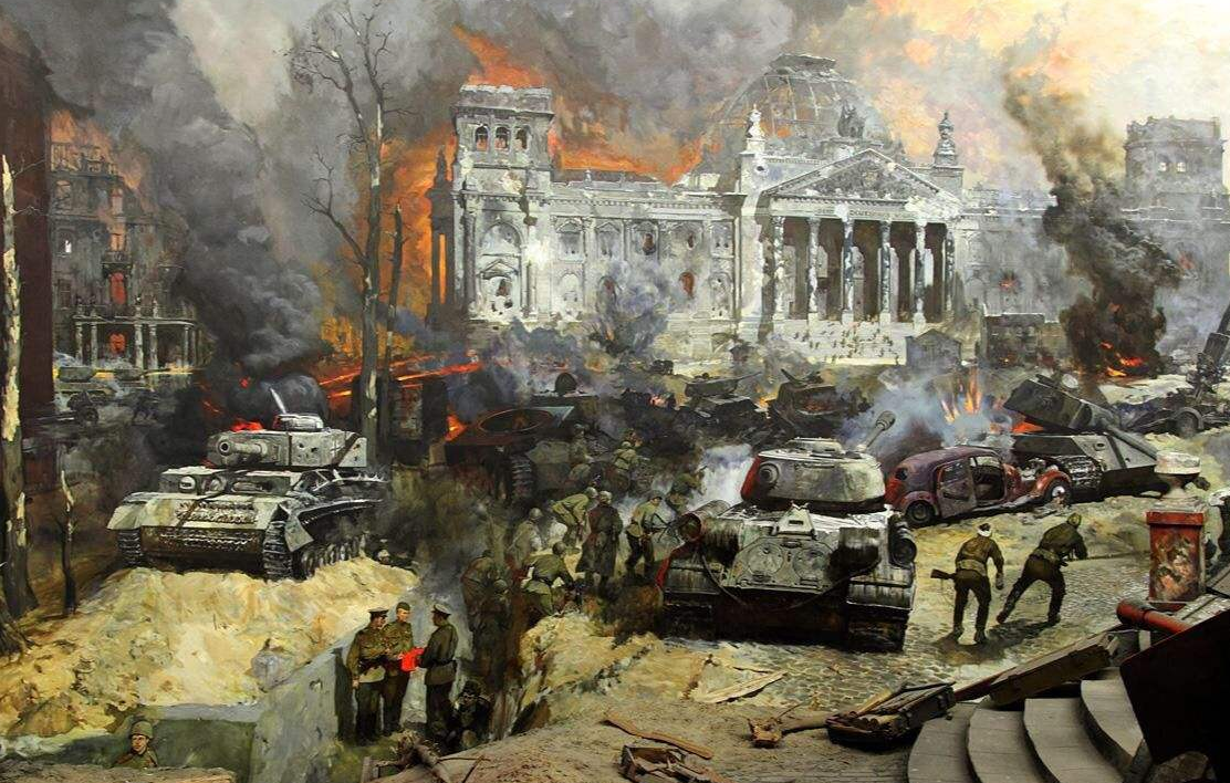 正义胜利—苏联红军攻克柏林,战争狂人饮弹自尽