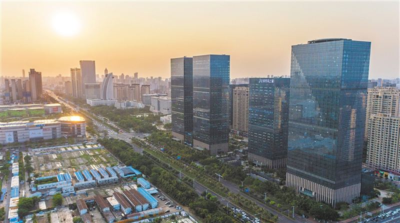 海口城市中心,大英山cbd crd,13个重大项目落地