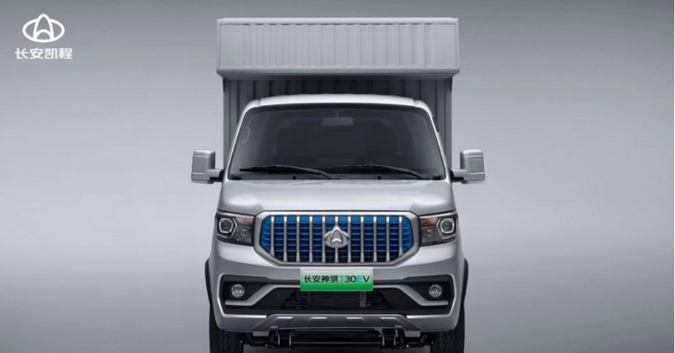 长安凯程神骐t30ev,纯电动小卡车,不仅外观时髦承载也很厉害