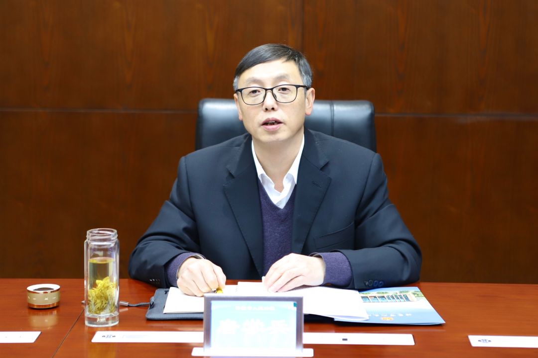 绍兴中院唐学兵院长到我院调研指导工作