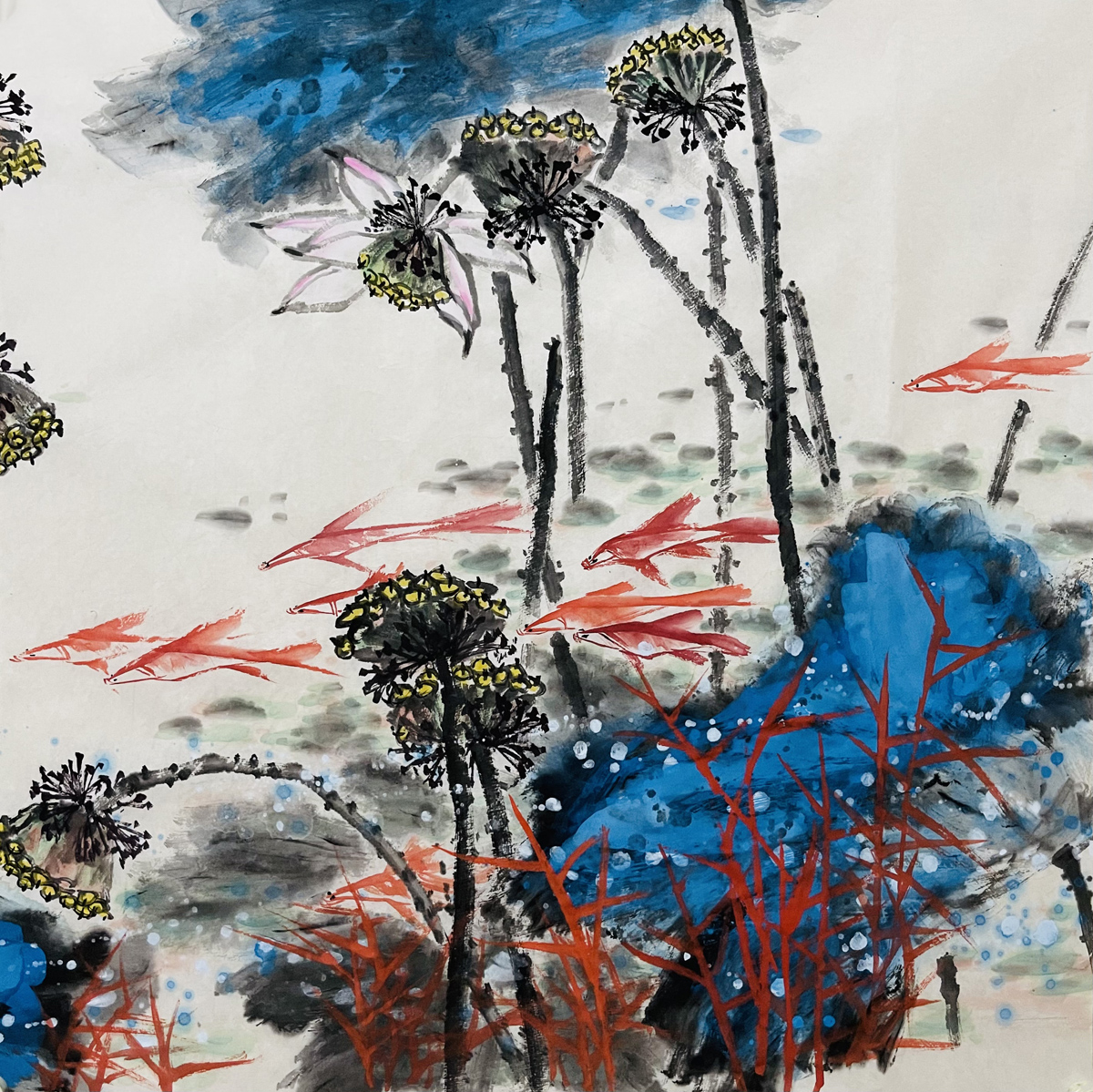 「作品欣赏」静,是美的极致,画家杨东风作品欣赏