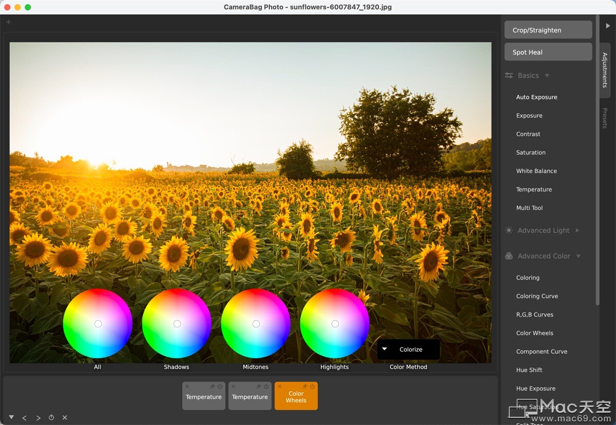照片滤镜软件:camerabag photo for mac