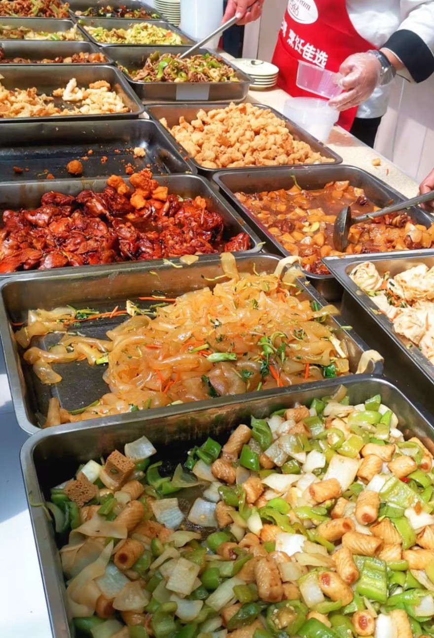 青岛滨海学院美食"大放送"