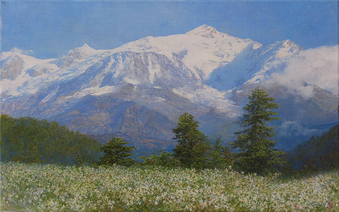 大气,绝美的风景油画︱俄罗斯画家亚历山大·赛义多夫作品