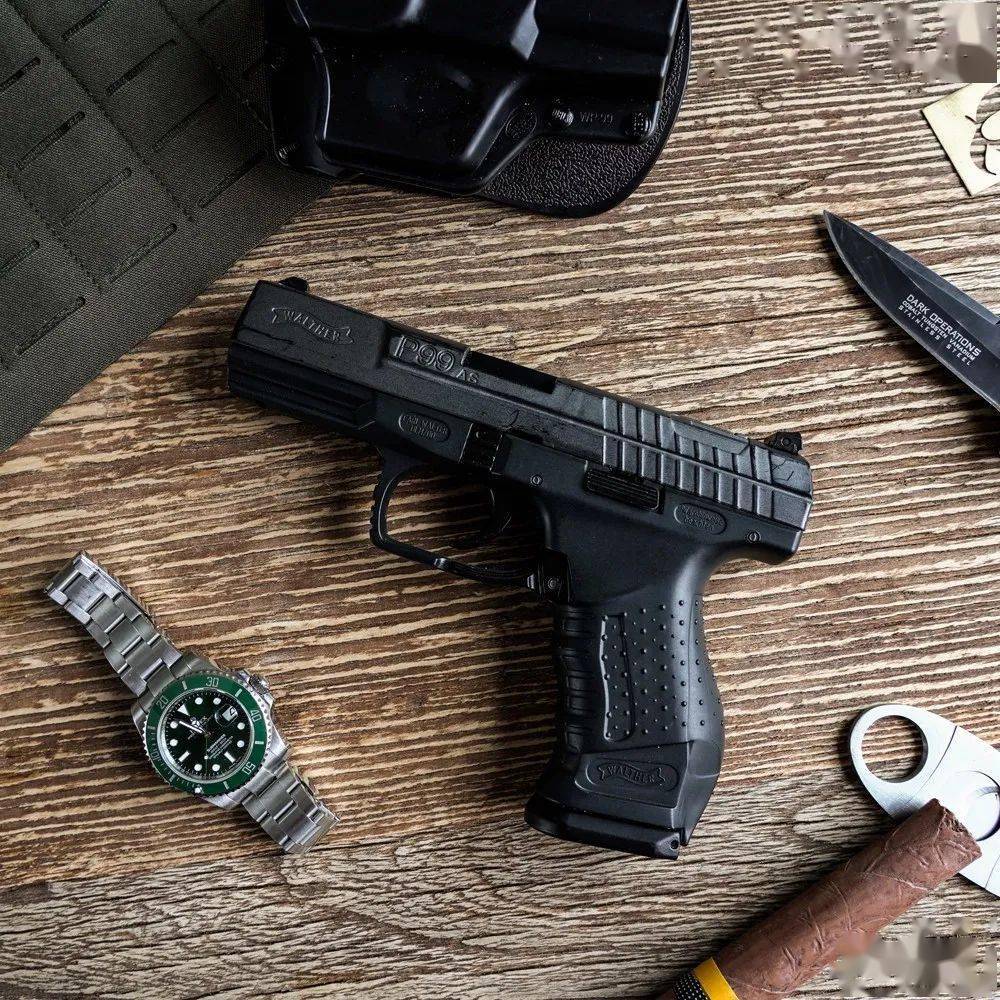 特工专用手枪:walther p99半自动手枪