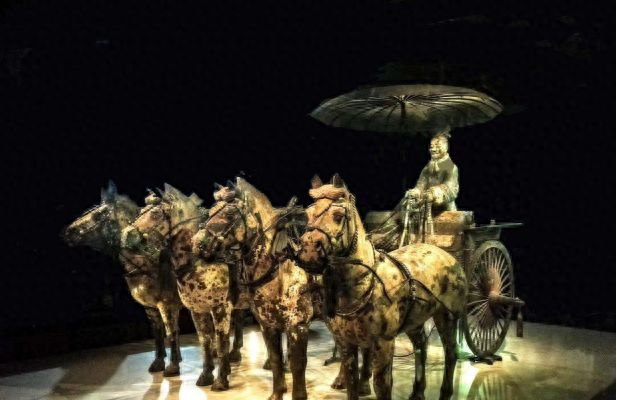 千秋幸甚烧陶土,佣兵马,从雄武:浅谈秦铜车马的色彩和车马制度