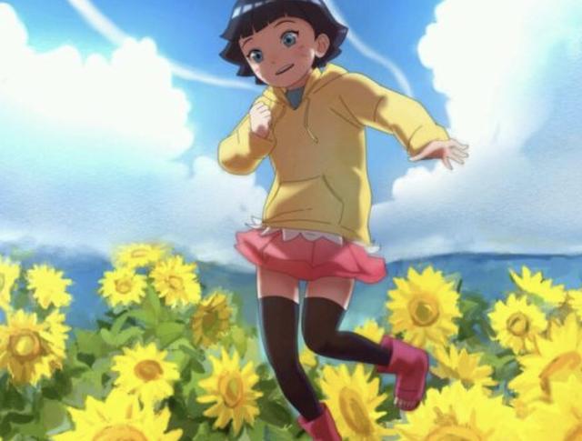 都说鸣人女儿短发已是颜值巅峰,看到觉醒人柱力的模样,是心动啊