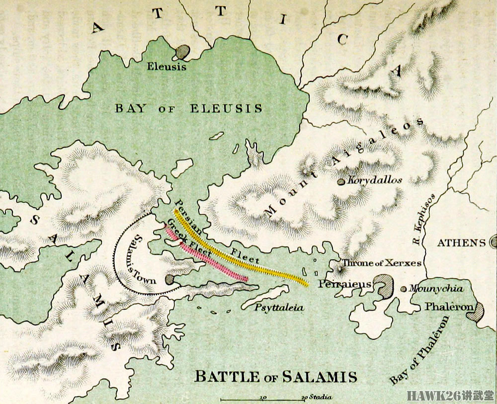 图说:2500年前萨拉米斯海战 希腊人以弱胜强 奠定西方文化基础