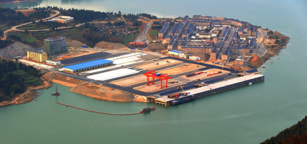 四川省"千里嘉陵江第一港"——广元港