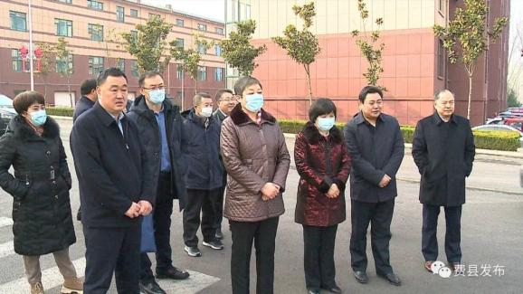 邹斌芳到费县调研残联工作