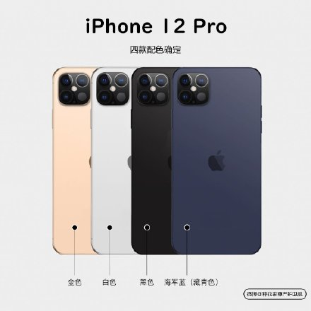 iphone12 pro配色已定?看来夏天潮人搭配还是reno4 pro赢了