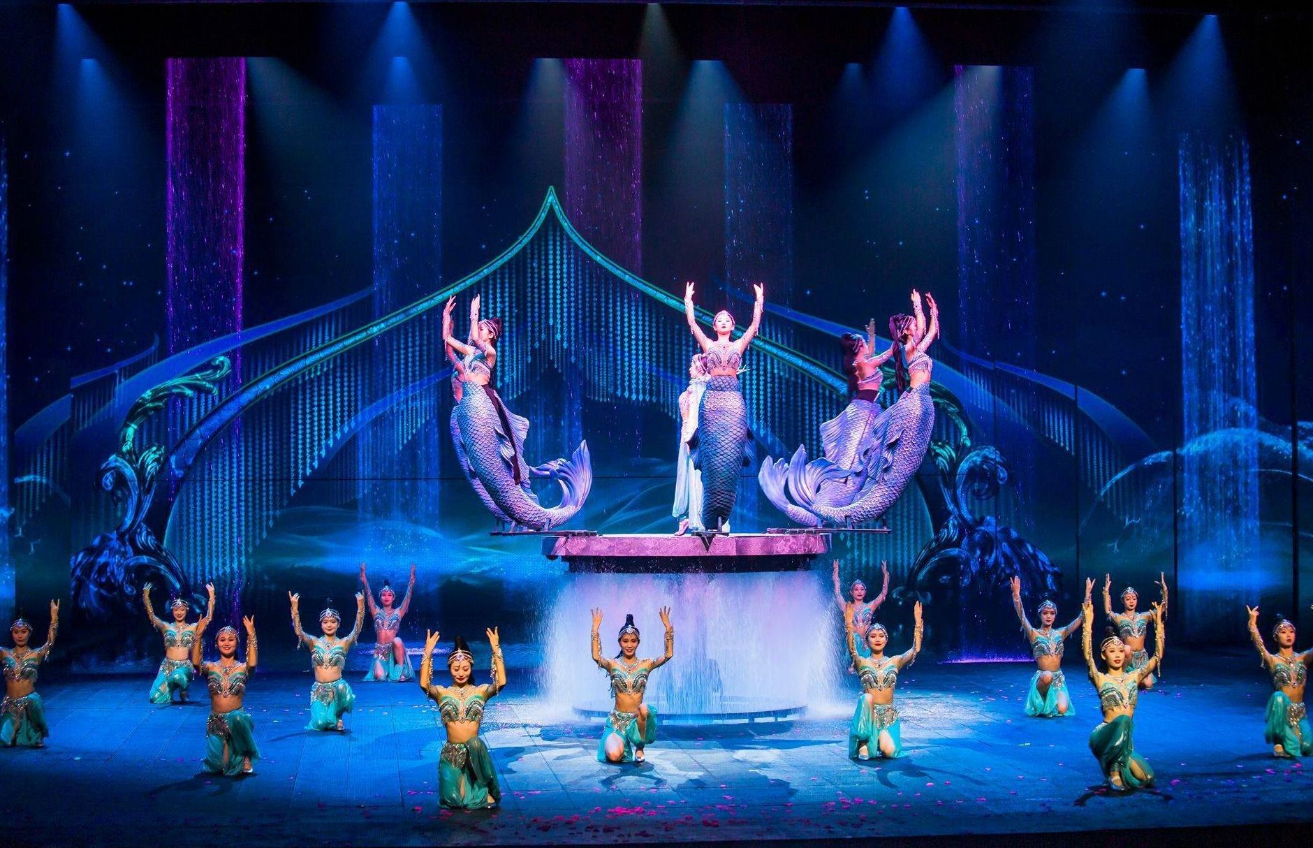 上海千古情,打卡一生必看的演出,精彩演绎带你畅游夏日