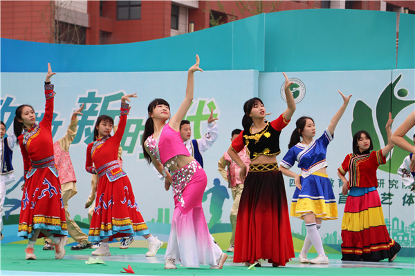 首届艺体季开幕!省教科院附中"艺体融合"擦出别样火花