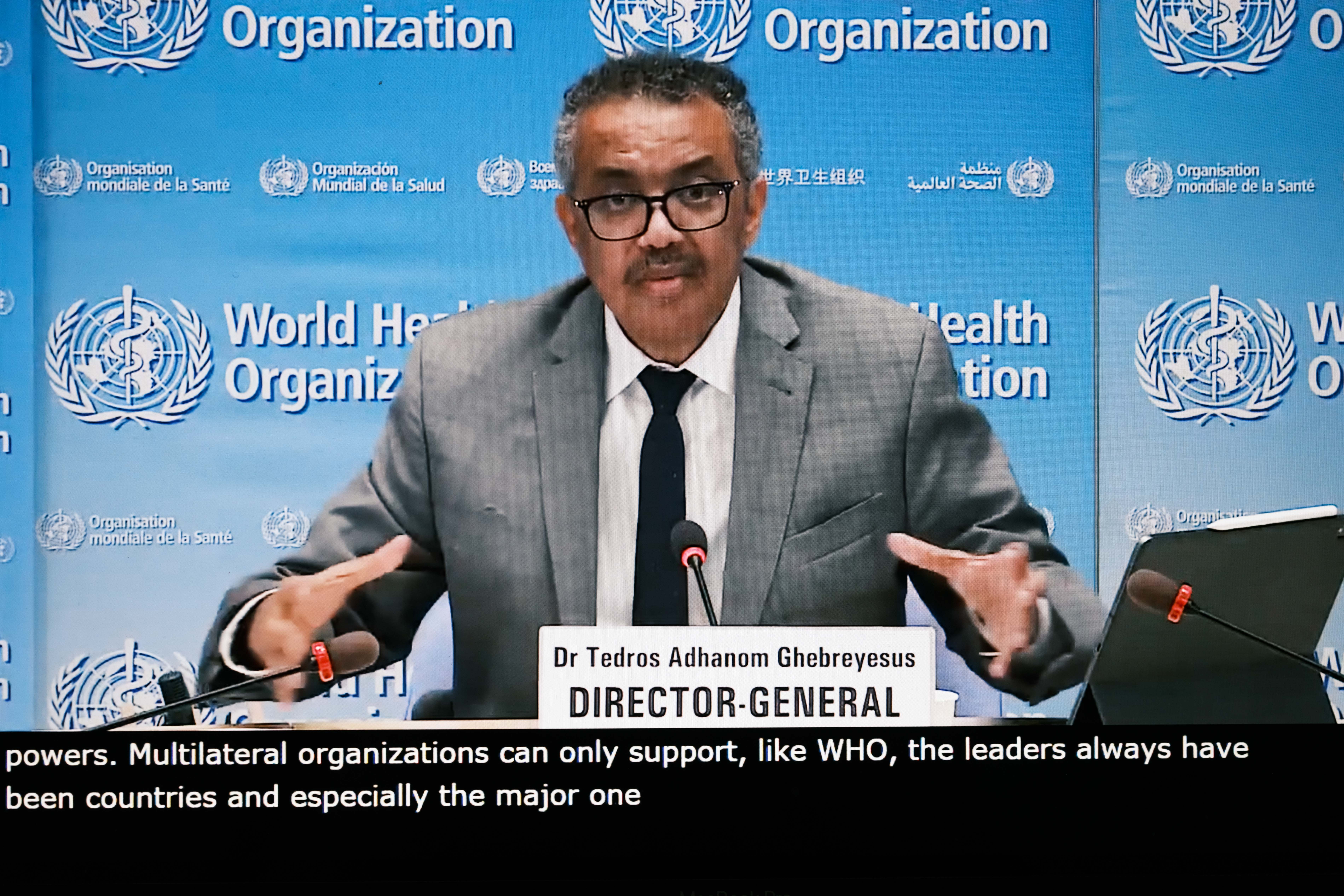 世卫组织:全球新冠死亡病例累计超70万例(1)