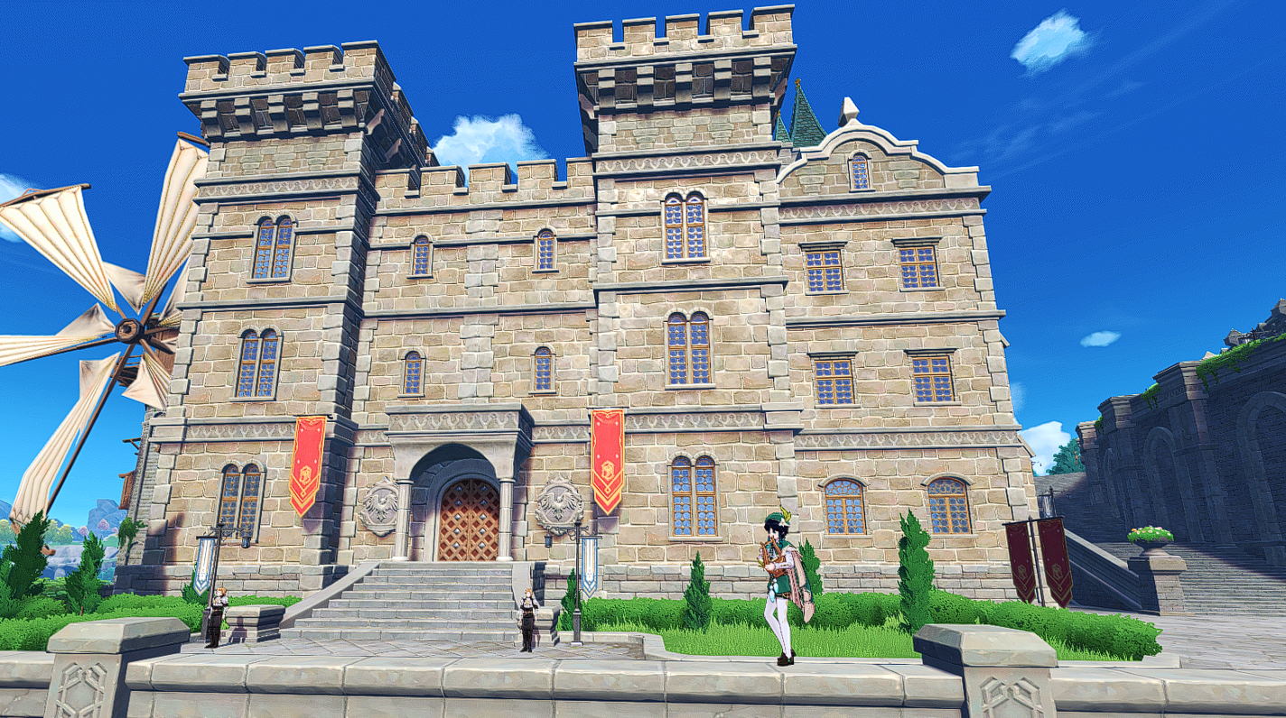 原神:为啥西风骑士团的窗外是另一个世界,禁闭室后面是这样?