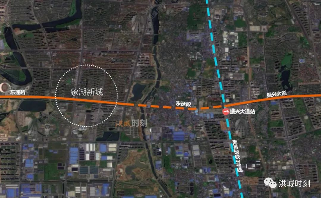 南昌象湖新城"通"了!规划地铁6号线详细站点曝光!