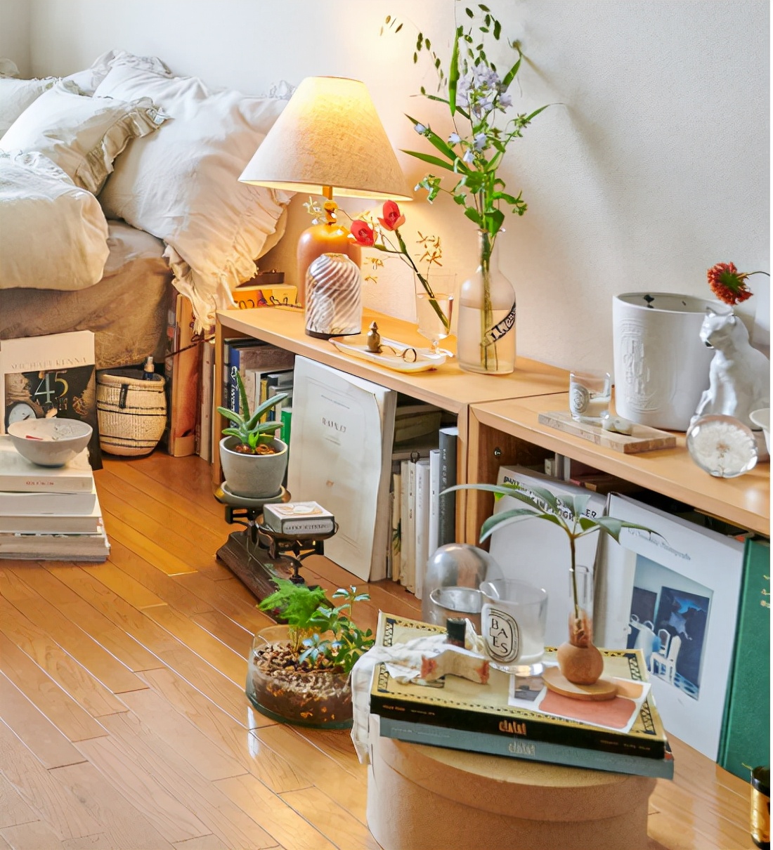 日本独居女士的家居内部照,一个人生活,收纳整洁有序,很品质