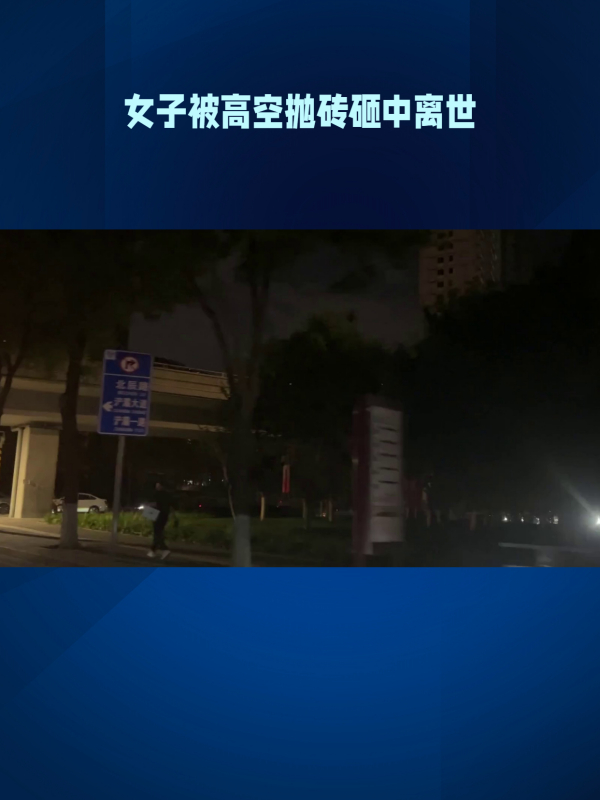 吉林长春红旗街万达夜市小吃街发生高空抛砖砸人致死事件