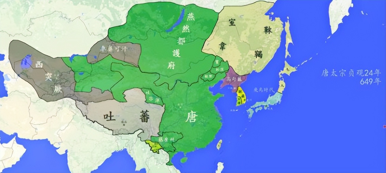 与百济攻击新罗,面对这种局面,尽管有隋炀帝的前车之鉴,唐朝君臣也没