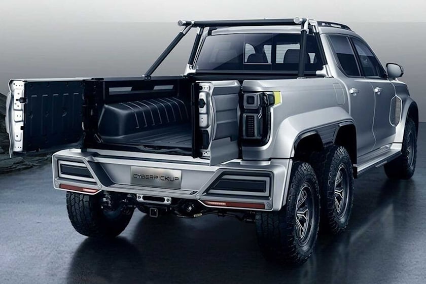 长城汽车的六轮皮卡是一款名字奇特的狂野概念卡车