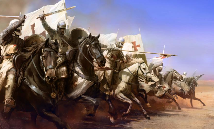 在十字军东征中,德国的骑士团有何作为?