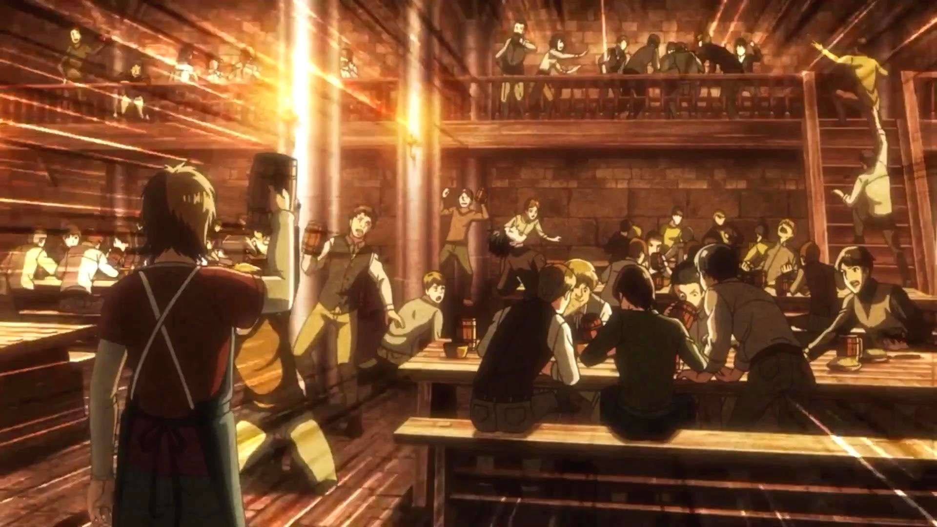 进击的巨人:面对9大巨人的绝望战斗,让对莱纳说的1句话让人泪目