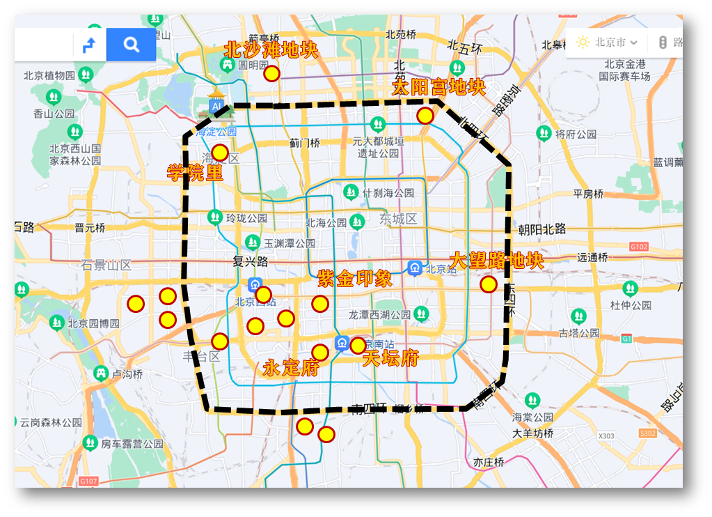 北京44路外环线路图图片