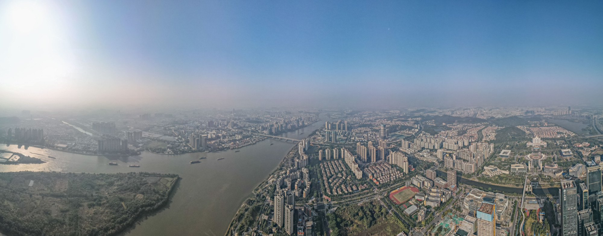 顺德城市新地标,航拍下的金凤凰广场,景观太震撼了