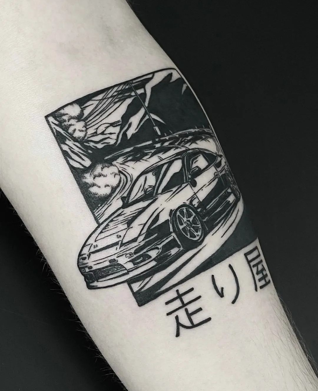 汽车纹身哦
