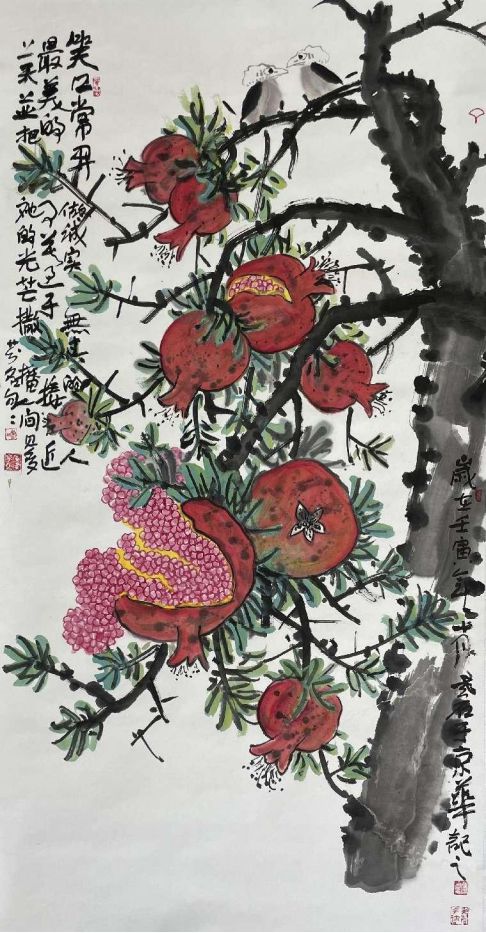 线上文博会展出季|画家侯玉华