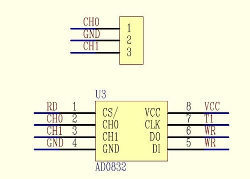 adc0832引脚图图片