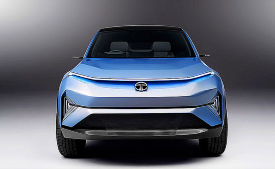 轿跑suv定位,整车造型运动,印度塔塔curvv概念车官图发布