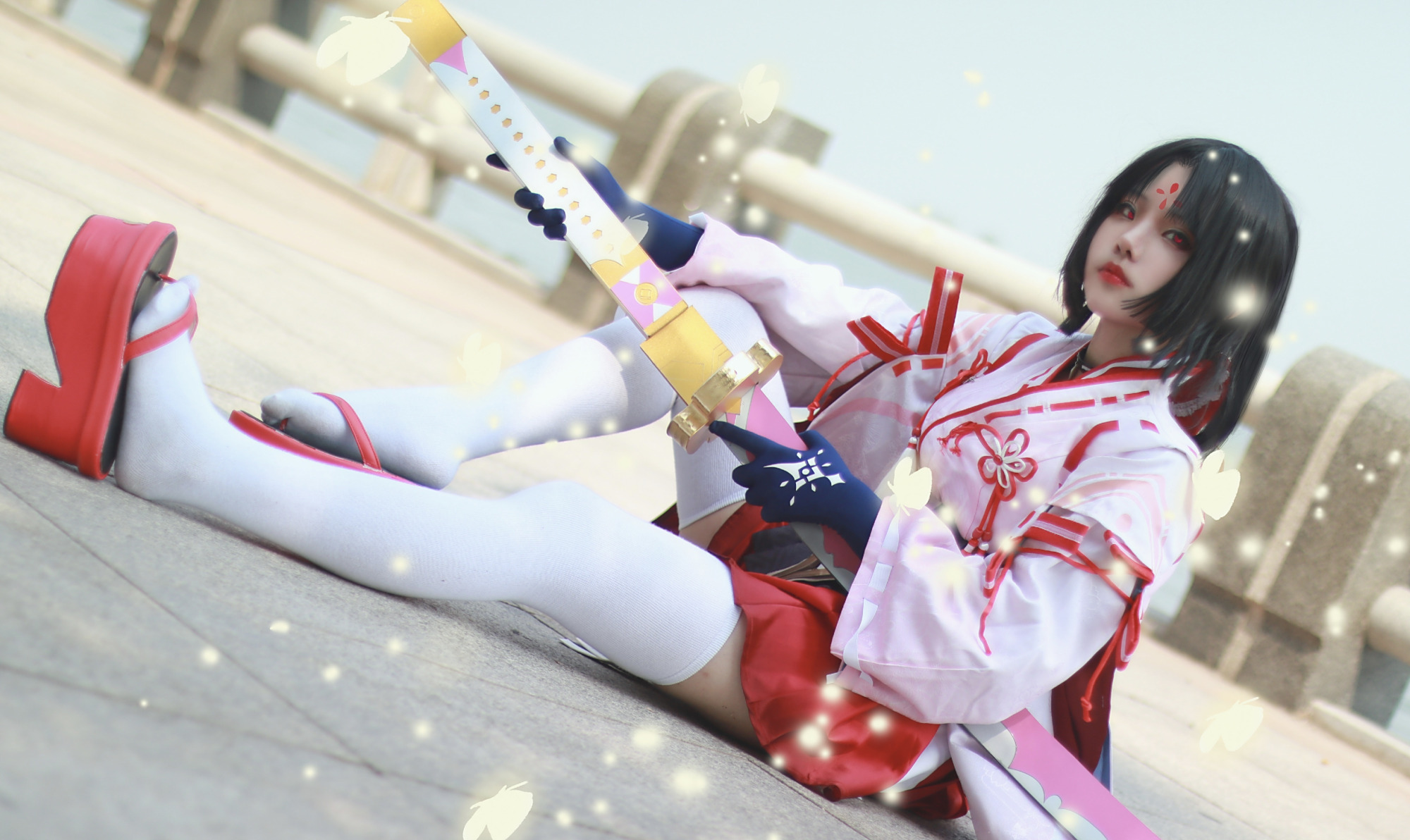 cosplay:《决战平安京》妖刀姬@是憨憨星河