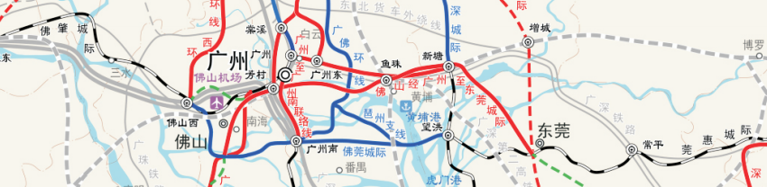 佛莞,广佛环线南环,佛肇,莞惠4条城际线路年内贯通