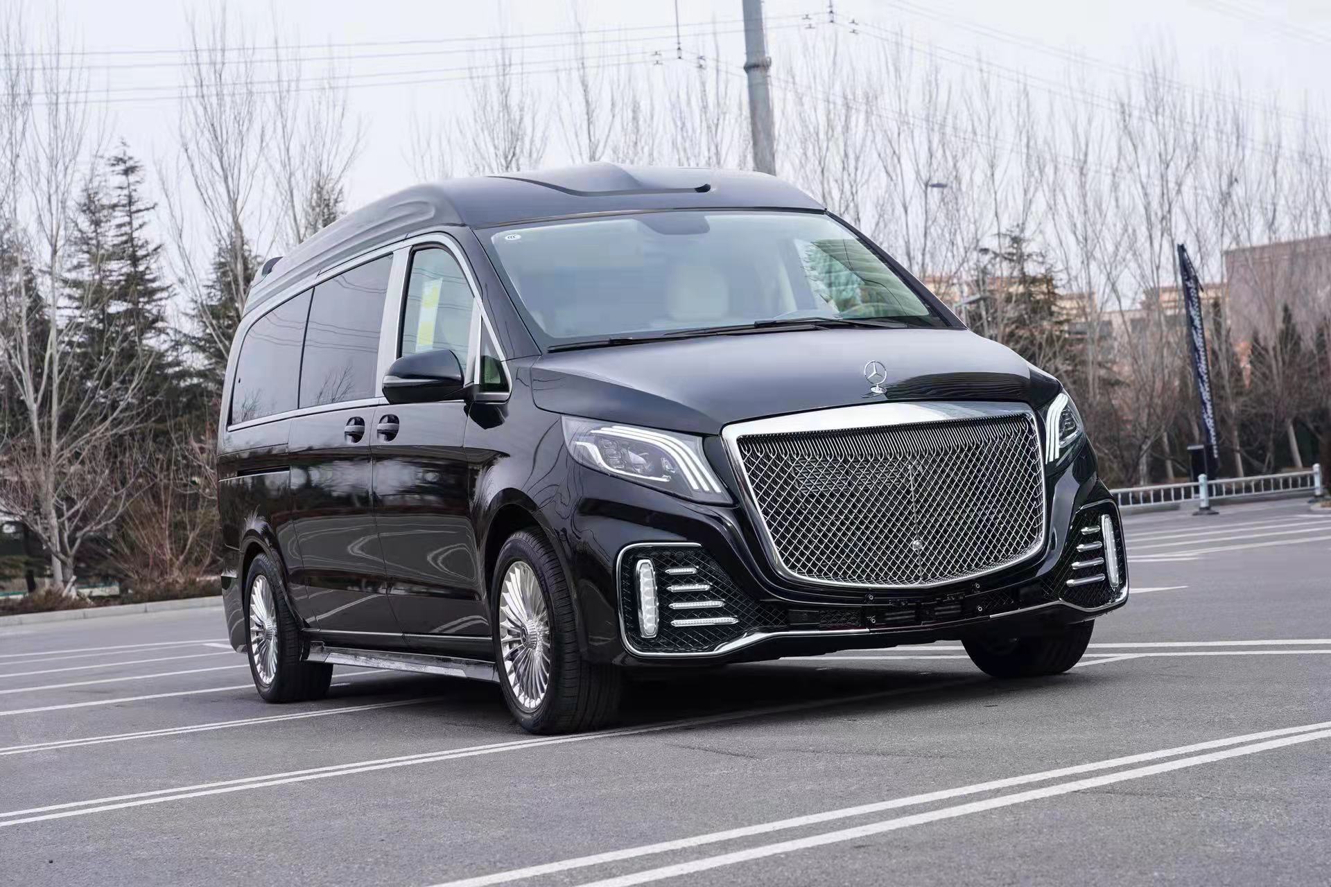 源于奔驰高于奔驰,进口奔驰v级高顶七座定制商务车