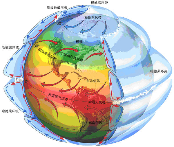 南极洲洋流分布图图片