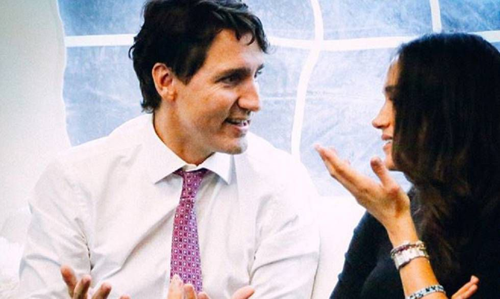 梅根·马克尔被贾斯汀·特鲁多的表情包侮辱