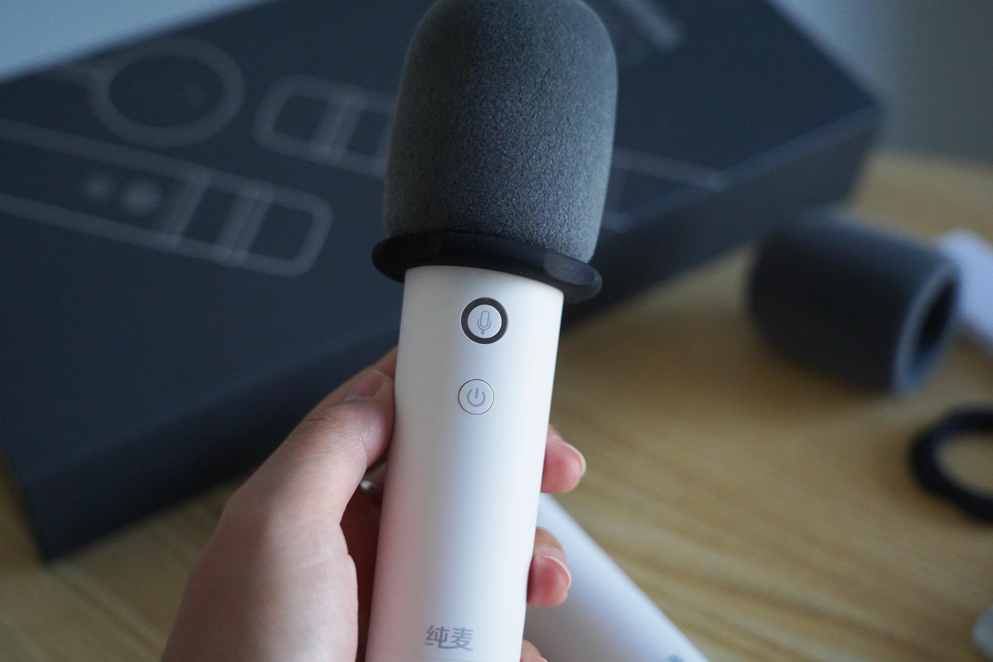 纯麦无线k歌麦克风 u7pro:ai智能美声,畅享k歌好音质!