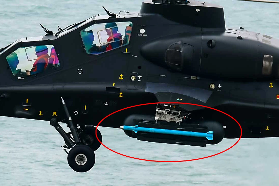 减重后又增重,直10披上装甲贴海突防,解放岛屿作战,没它真不行