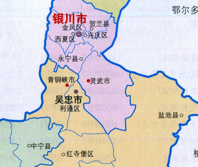 宁夏银川市灵武市地图图片